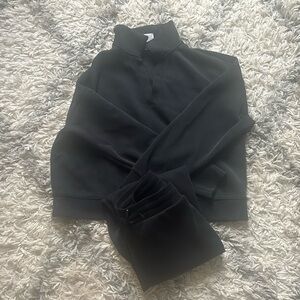 Womens All in Motion airy sleek black jogger and top set